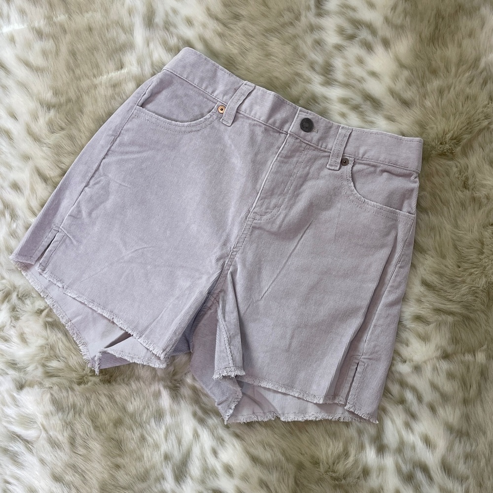 Aerie Corduroy Jean Shorts with Tailored Fit
